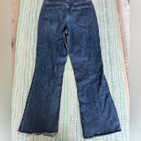 Pacific Sunwear Blue Flare Wide Leg Jeans - Picture 5 of 5